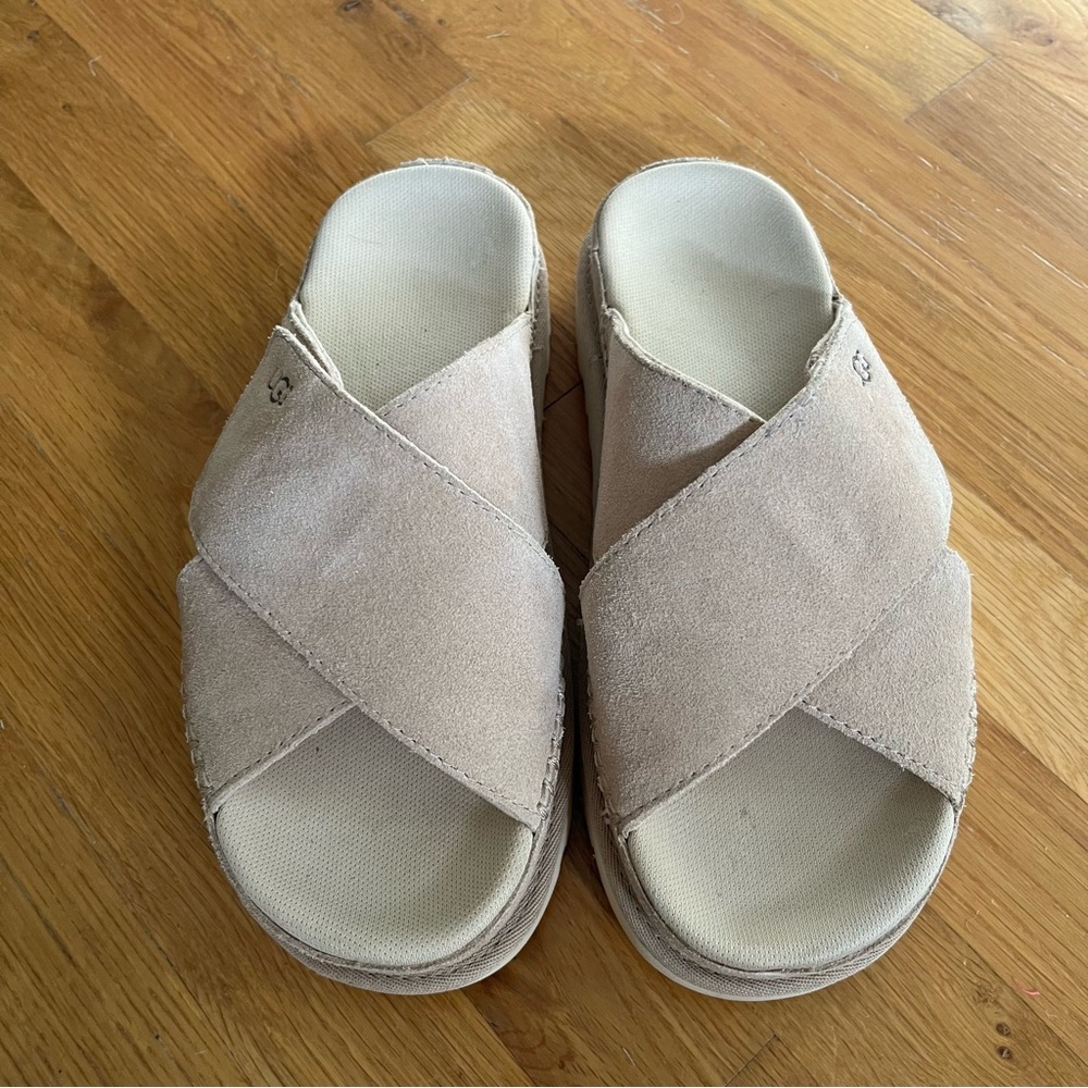 UGG Goldenstar Cross Slide - Picture 2 of 7